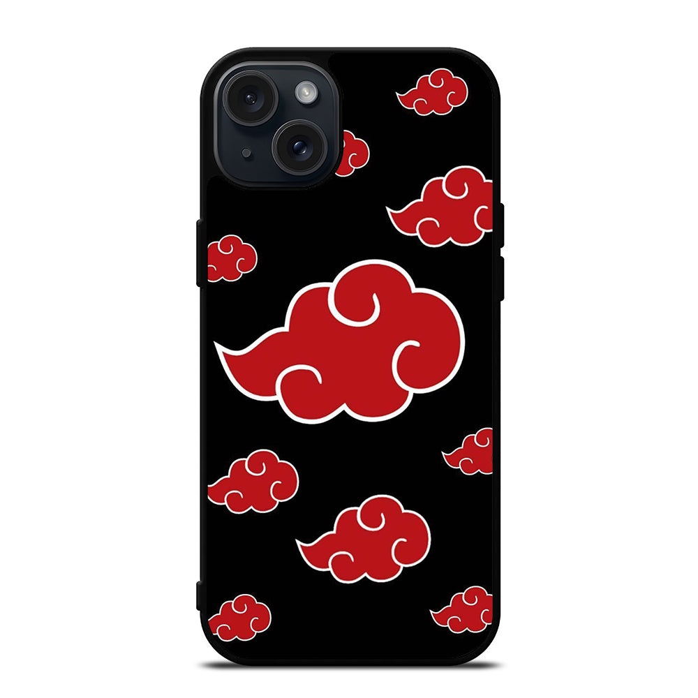 AKATSUKI CLOUDS NARUTO iPhone 15 Plus Case Cover