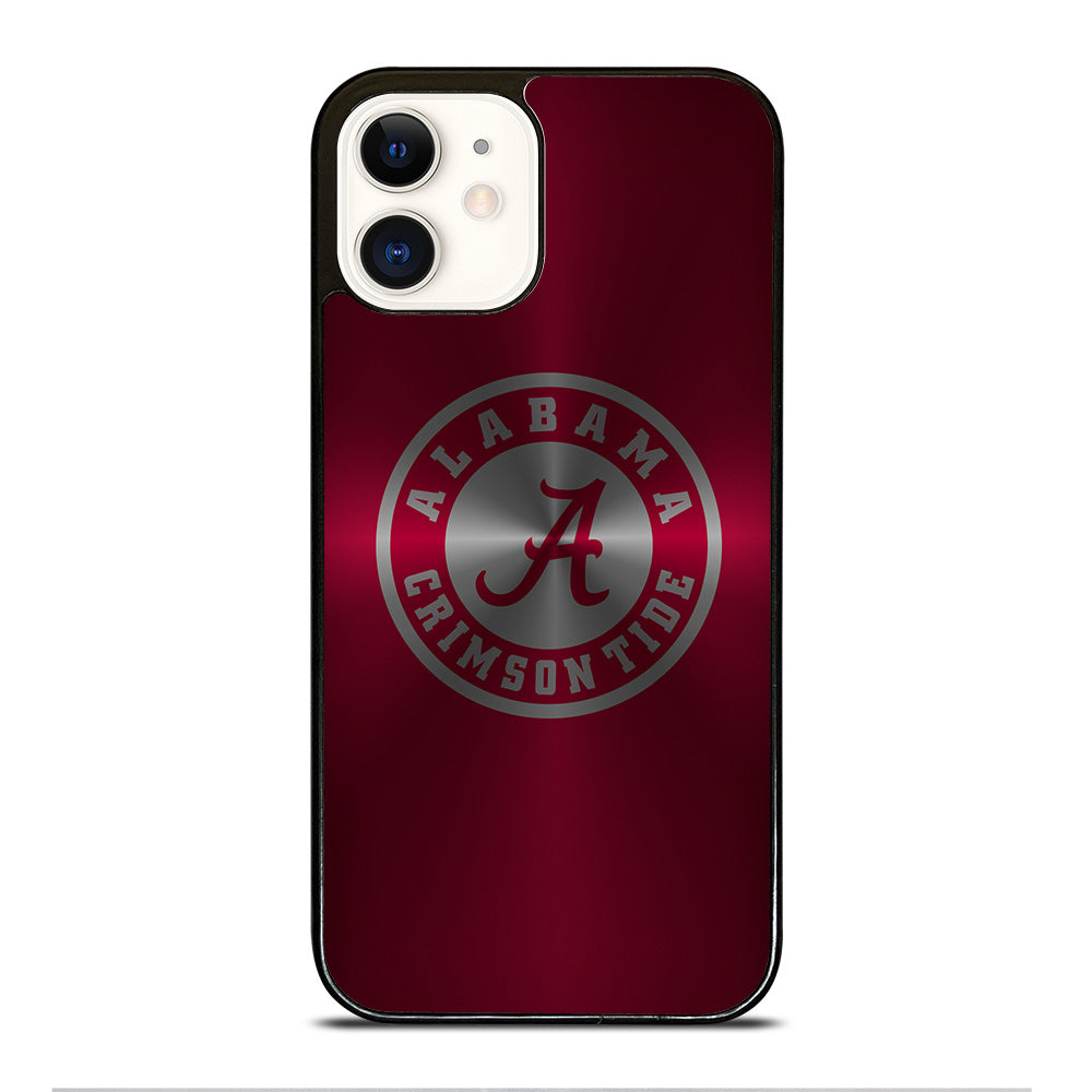 ALABAMA CRIMSON TIDE NFL LOGO 2 iPhone 12 Case Cover