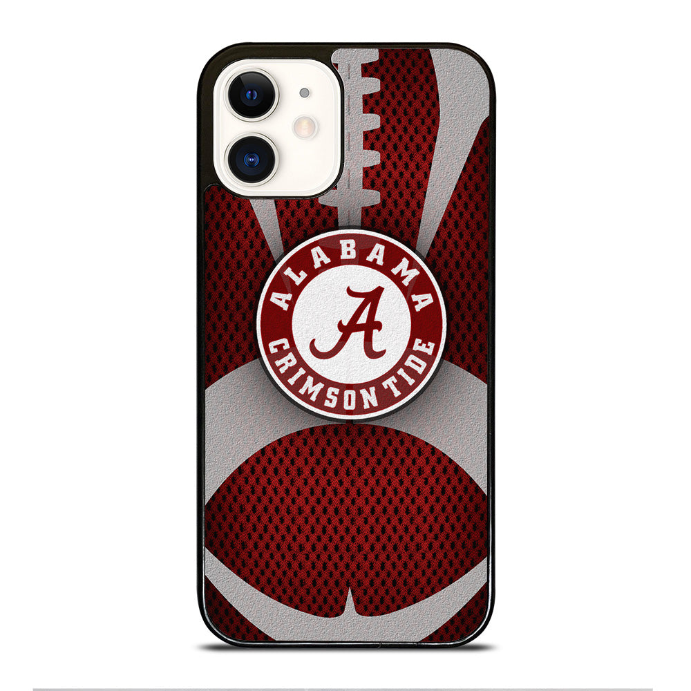 ALABAMA CRIMSON TIDE NFL LOGO 3 iPhone 12 Case Cover