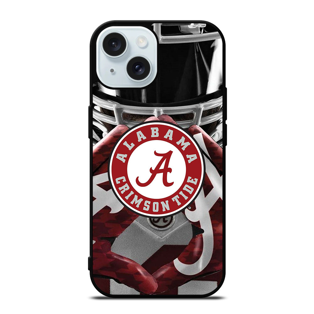 ALABAMA CRIMSON TIDE NFL LOGO 4 iPhone 15 Case Cover