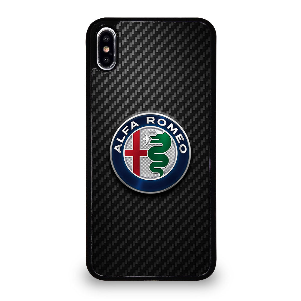 ALFA ROMEO CARBON EMBLEM iPhone XS Max Case Cover