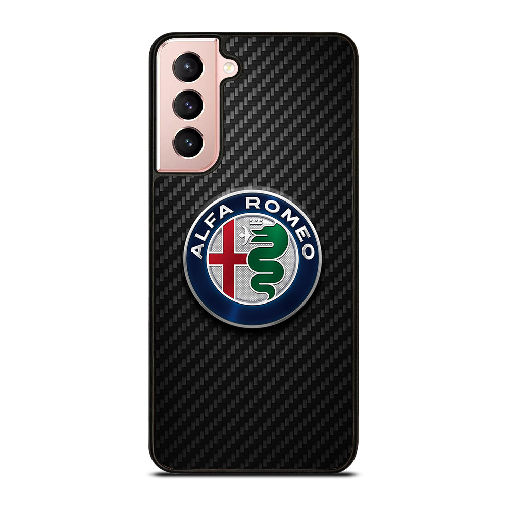 ALFA ROMEO CARBON EMBLEM Samsung Galaxy S21 Case Cover