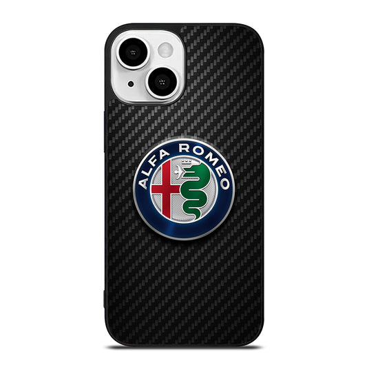 ALFA ROMEO CARBON EMBLEM iPhone 13 Mini Case Cover