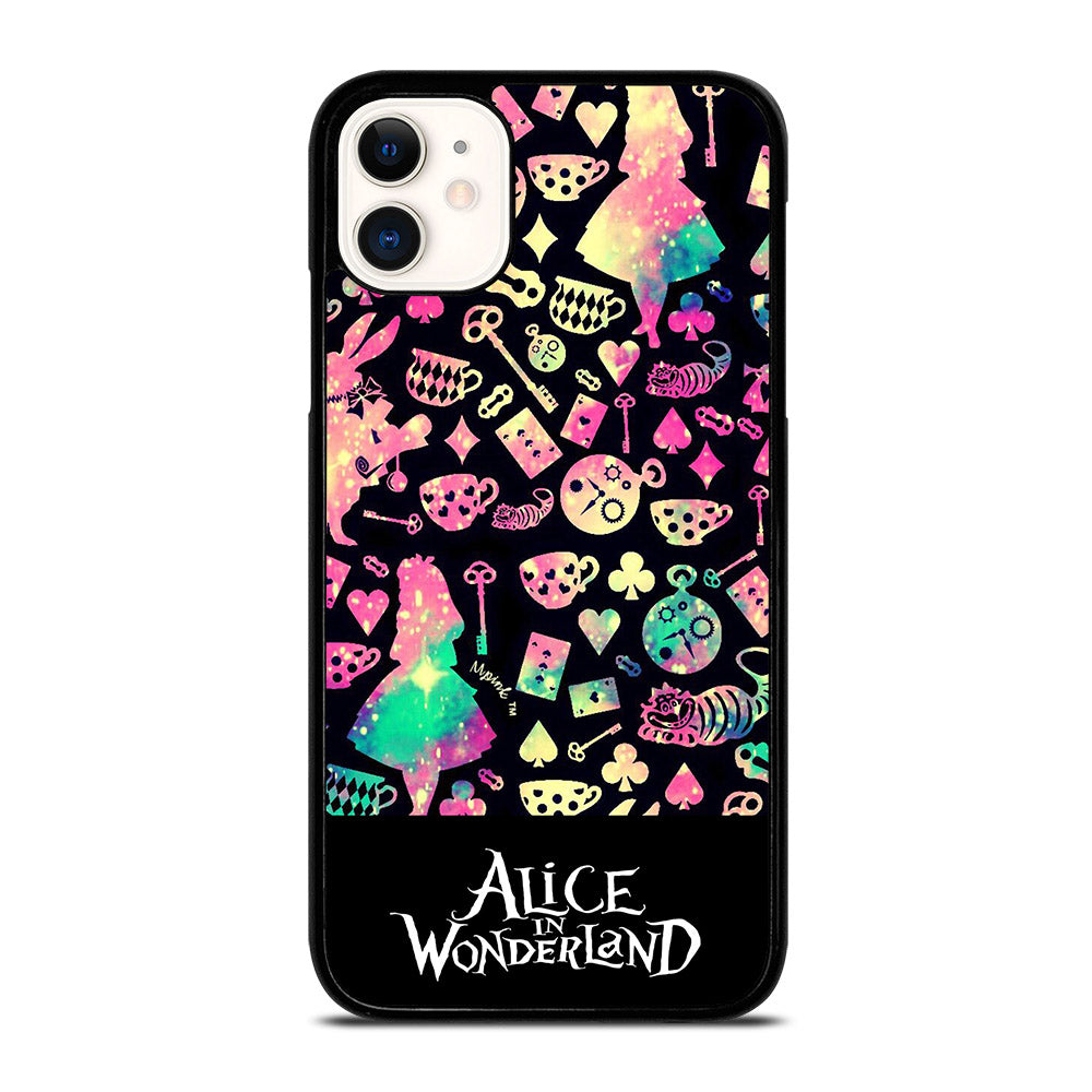 ALICE IN WONDERLAND PATTERN iPhone 11 Case Cover
