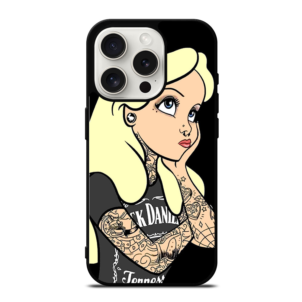 ALICE IN WONDERLAND BAD GIRL iPhone 15 Pro Case Cover