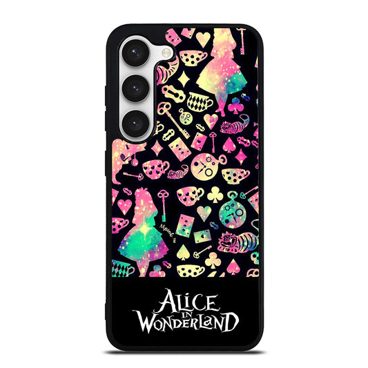 ALICE IN WONDERLAND PATTERN Samsung Galaxy S23 Case Cover