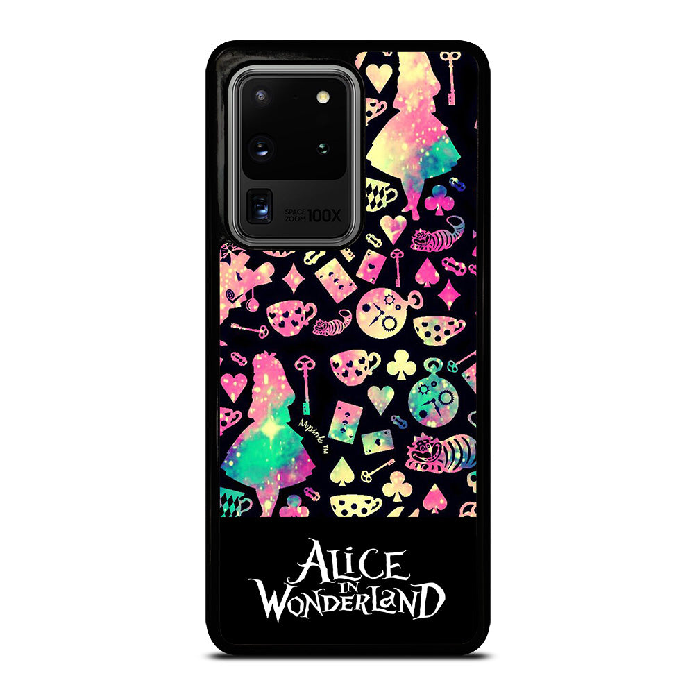 ALICE IN WONDERLAND PATTERN Samsung Galaxy S20 Ultra Case Cover
