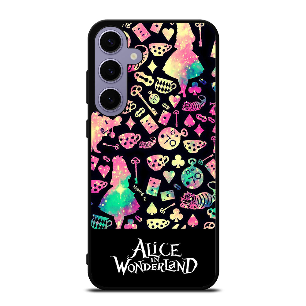 ALICE IN WONDERLAND PATTERN Samsung Galaxy S24 Plus Case Cover