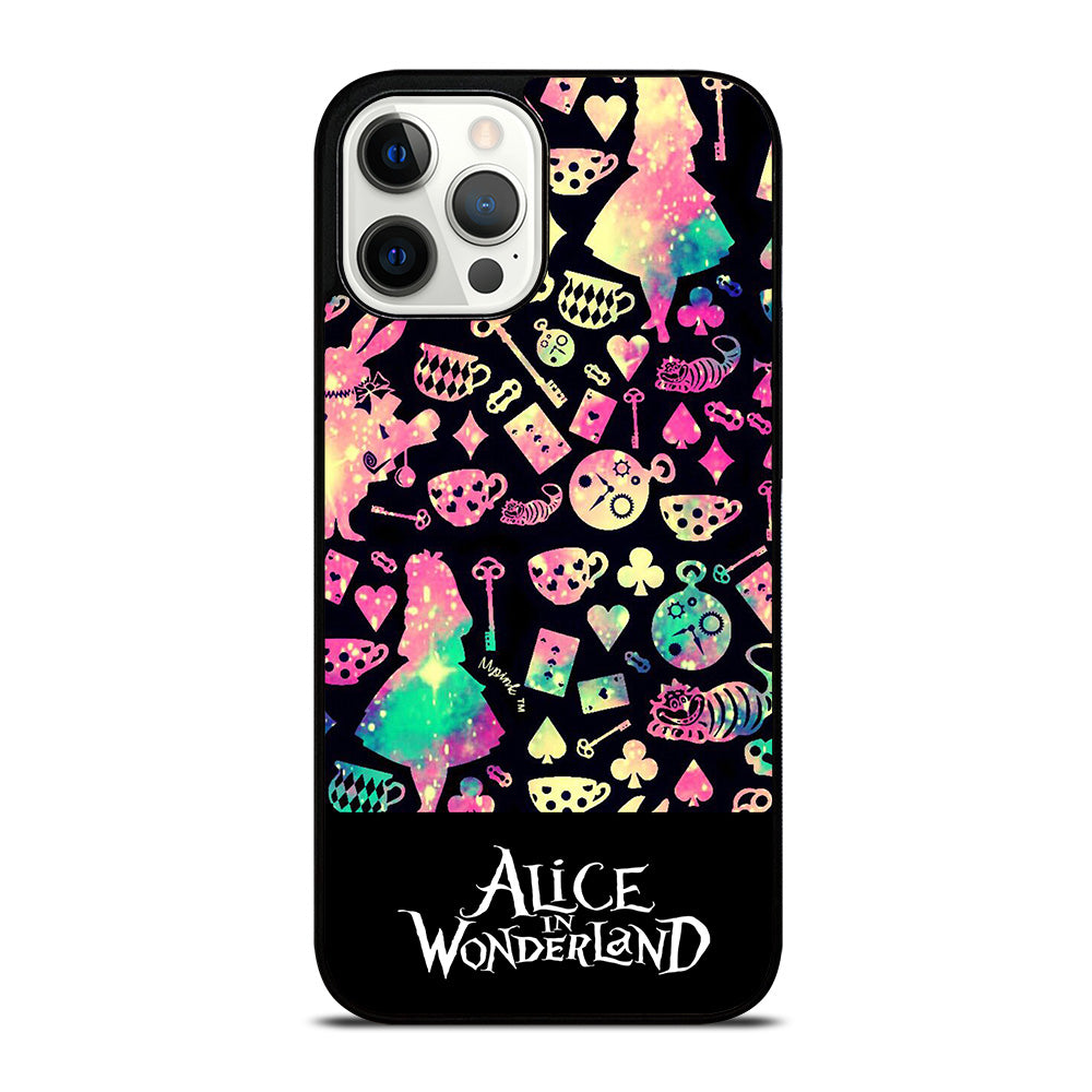 ALICE IN WONDERLAND PATTERN iPhone 12 Pro Max Case Cover