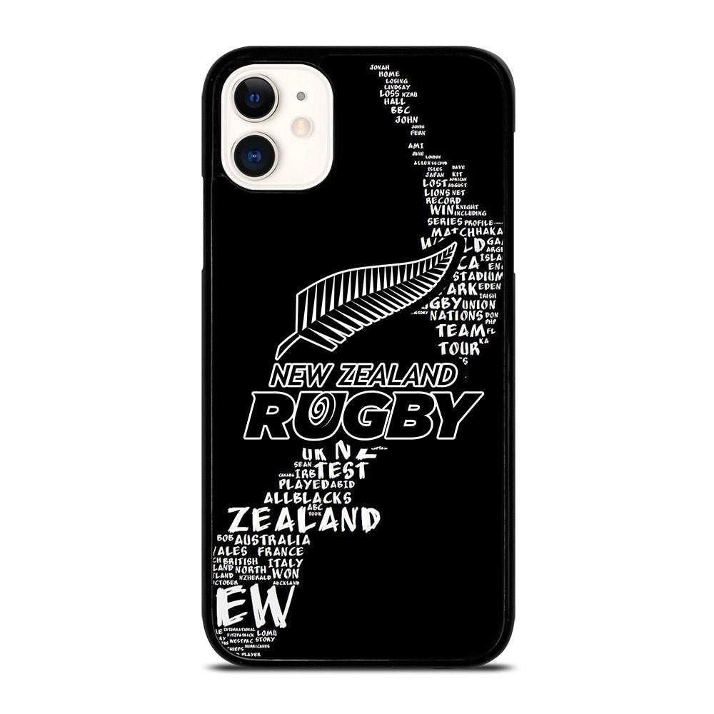 ALL BLACKS NEW ZEALAND RUGBY TEAM 2 iPhone 11 Case Cover