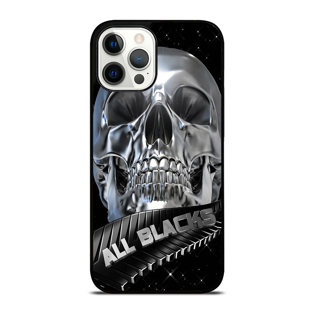 ALL BLACKS NEW ZEALAND RUGBY SKULL iPhone 12 Pro Max Case Cover