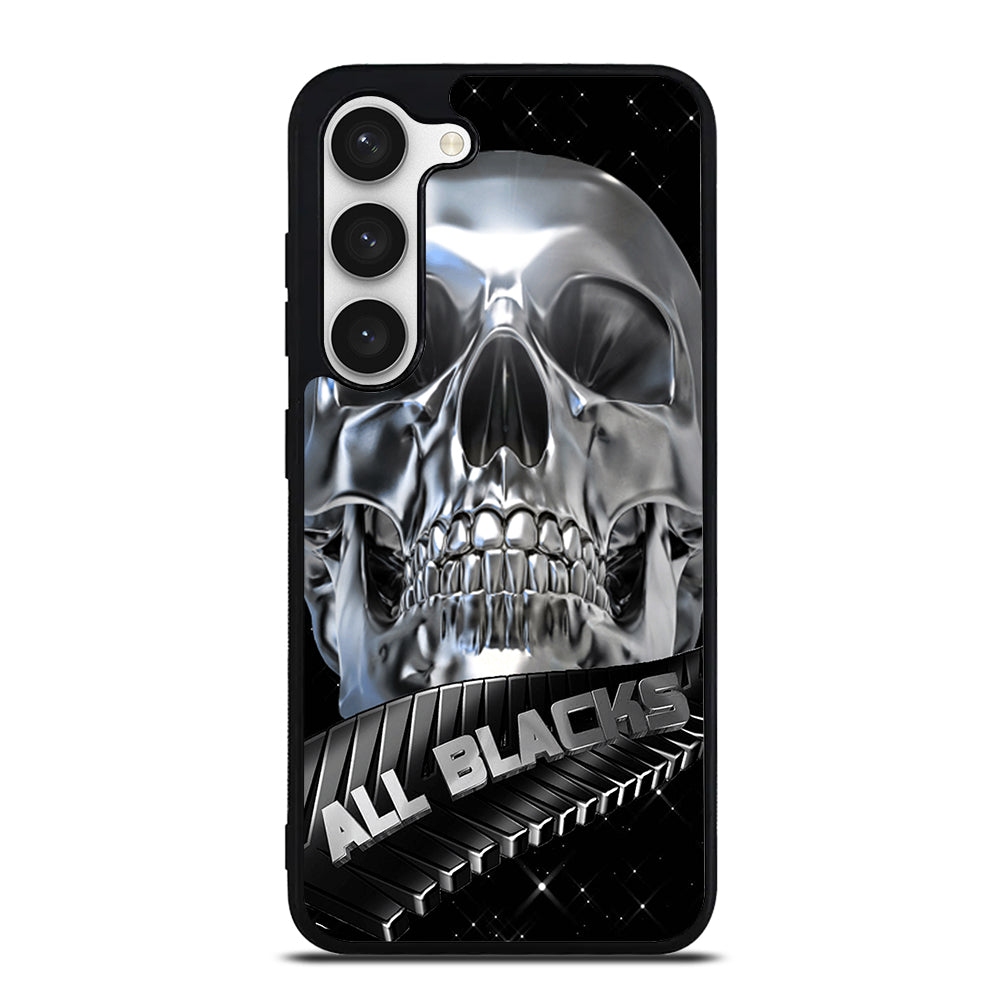 ALL BLACKS NEW ZEALAND RUGBY SKULL Samsung Galaxy S23 Case Cover