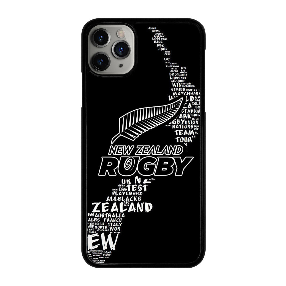 ALL BLACKS NEW ZEALAND RUGBY TEAM 2 iPhone 11 Pro Max Case Cover