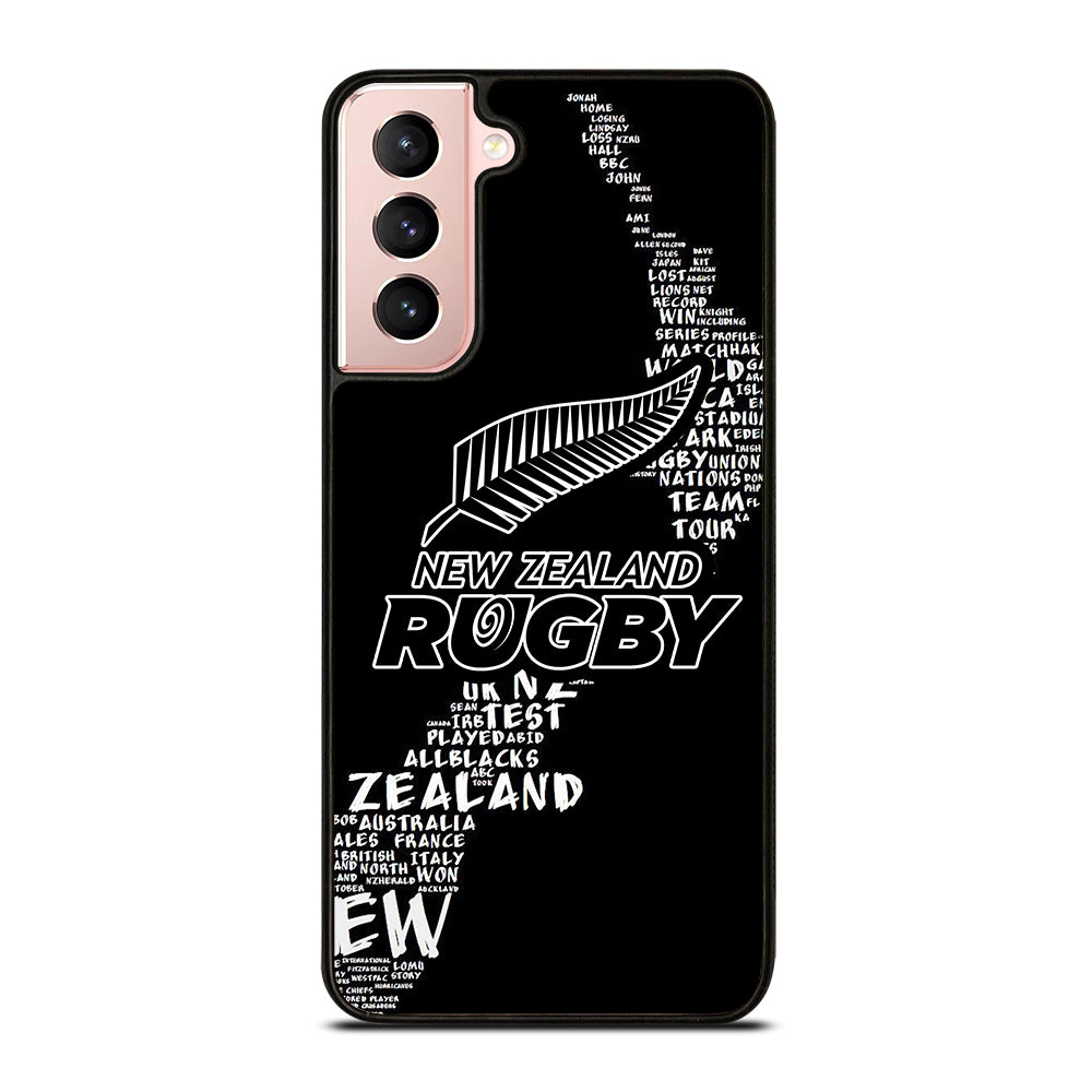 ALL BLACKS NEW ZEALAND RUGBY TEAM 2 Samsung Galaxy S21 Case Cover