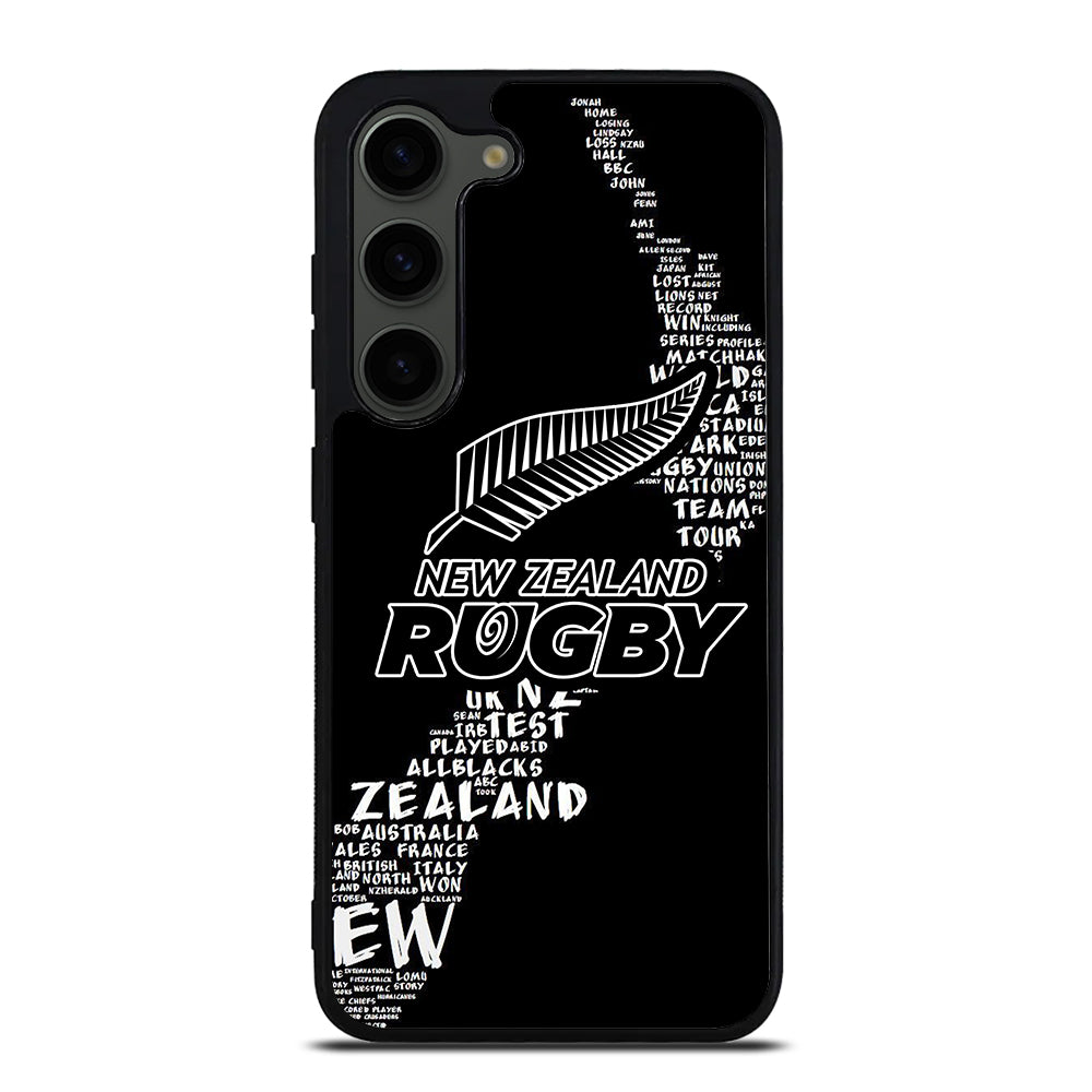 ALL BLACKS NEW ZEALAND RUGBY TEAM 2 Samsung Galaxy S23 Plus Case Cover