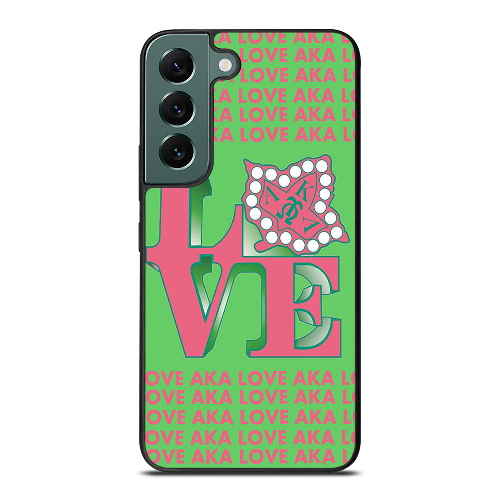 ALPHA KAPPA ALPHA LOVE Samsung Galaxy S22 Case Cover