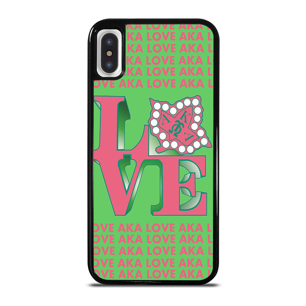 ALPHA KAPPA ALPHA LOVE iPhone X / XS Case Cover