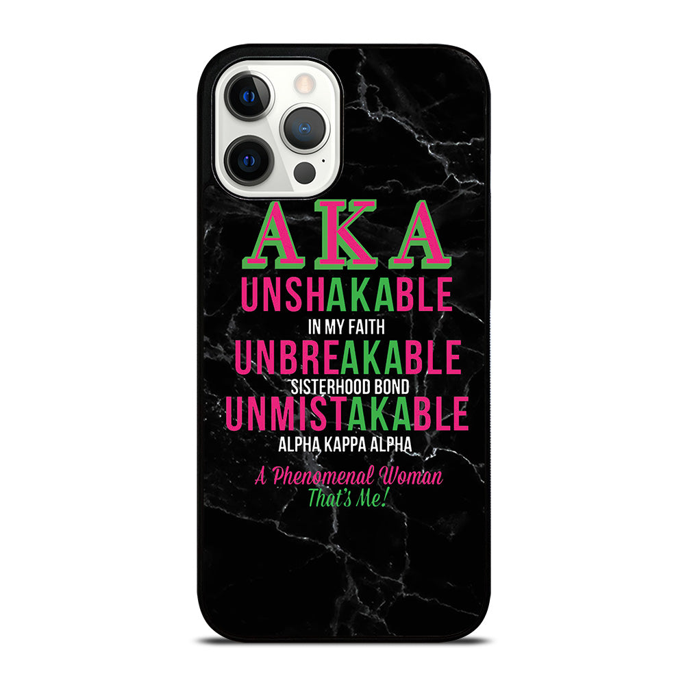 ALPHA KAPPA ALPHA BLACK MARBLE iPhone 12 Pro Max Case Cover