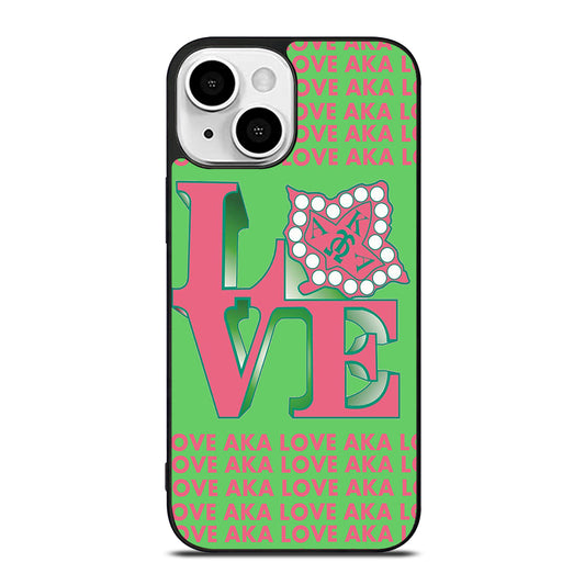 ALPHA KAPPA ALPHA LOVE iPhone 13 Mini Case Cover