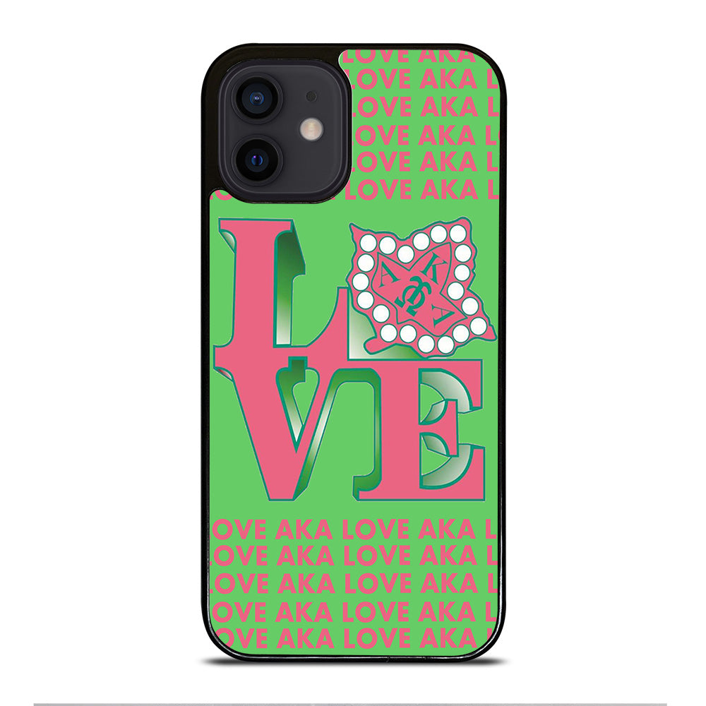 ALPHA KAPPA ALPHA LOVE iPhone 12 Mini Case Cover