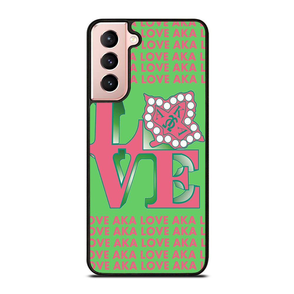 ALPHA KAPPA ALPHA LOVE Samsung Galaxy S21 Case Cover