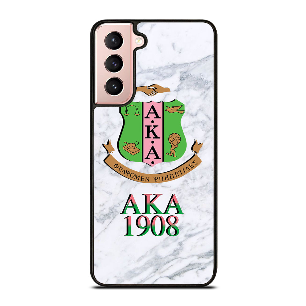 ALPHA KAPPA ALPHA MARBLE Samsung Galaxy S21 Case Cover
