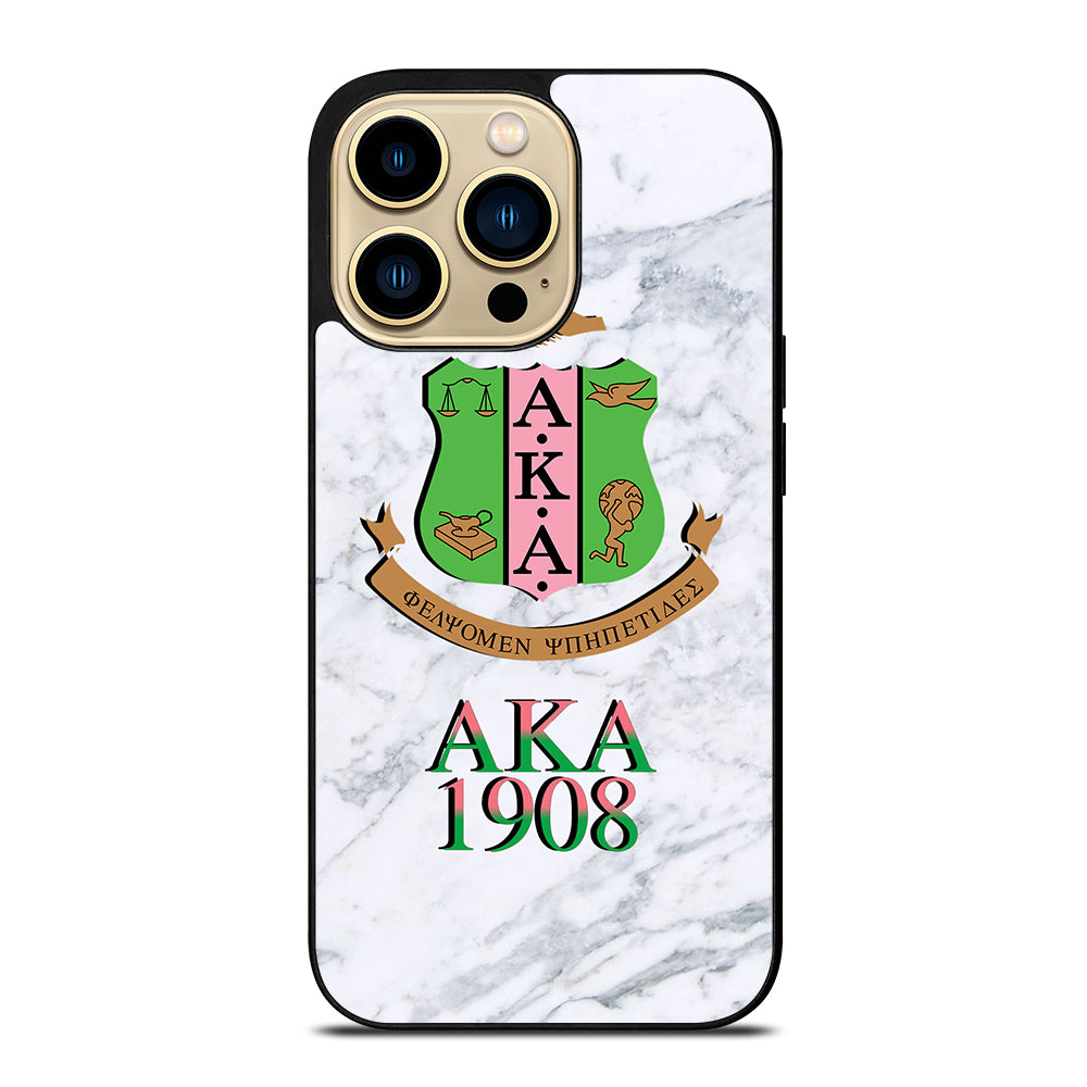 ALPHA KAPPA ALPHA MARBLE iPhone 14 Pro Max Case Cover