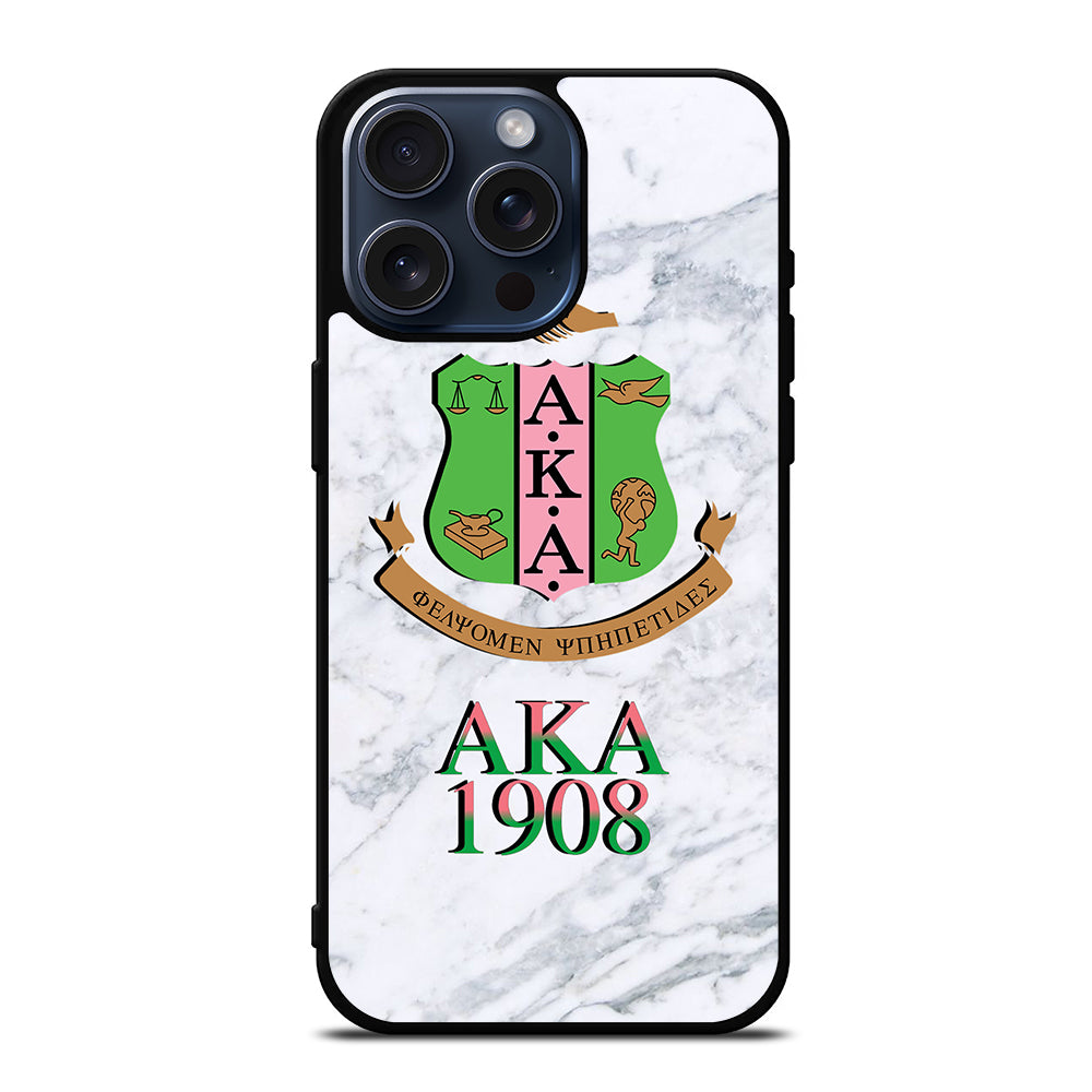 ALPHA KAPPA ALPHA MARBLE iPhone 15 Pro Max Case Cover