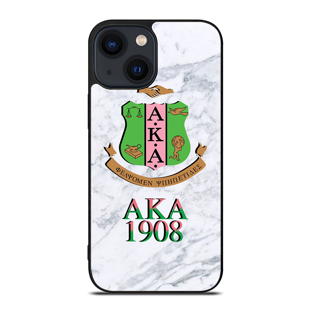 ALPHA KAPPA ALPHA MARBLE iPhone 14 Plus Case Cover
