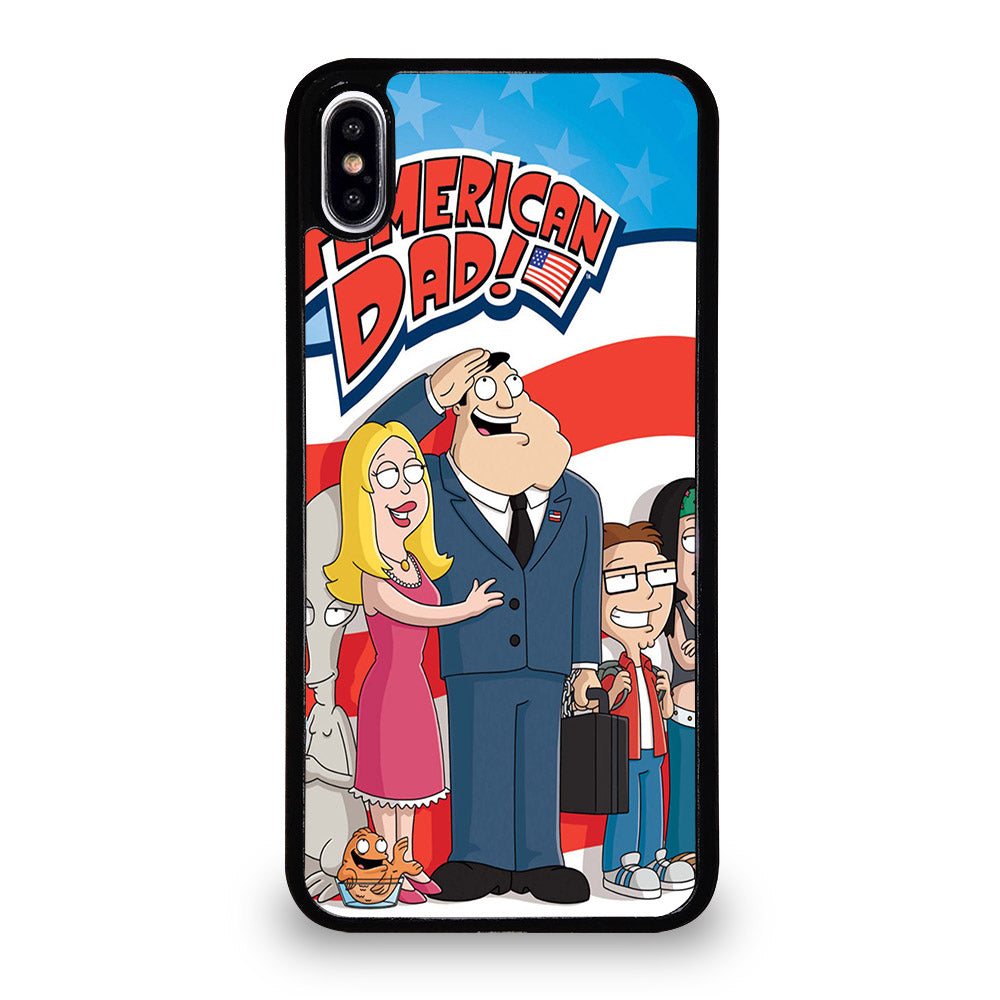 AMERICAN DAD CARTOON SERIES iPhone XS Max Case Cover
