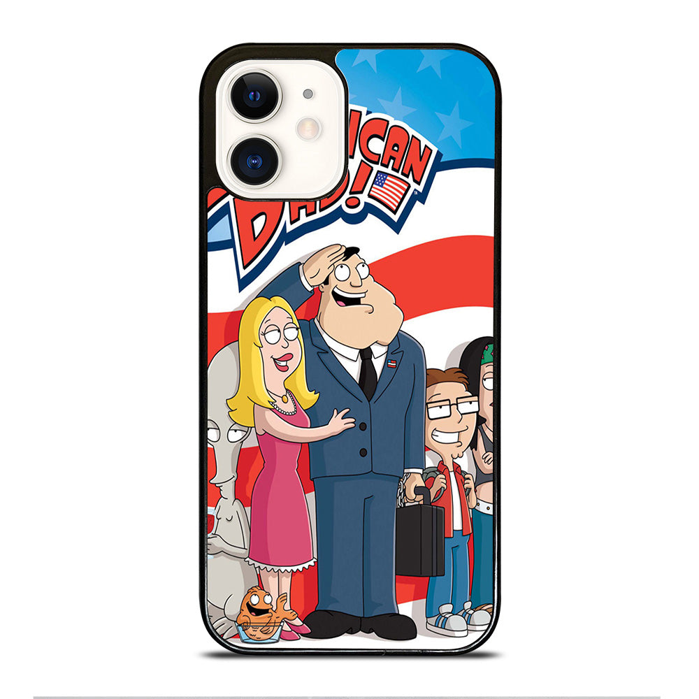 AMERICAN DAD CARTOON SERIES iPhone 12 Case Cover