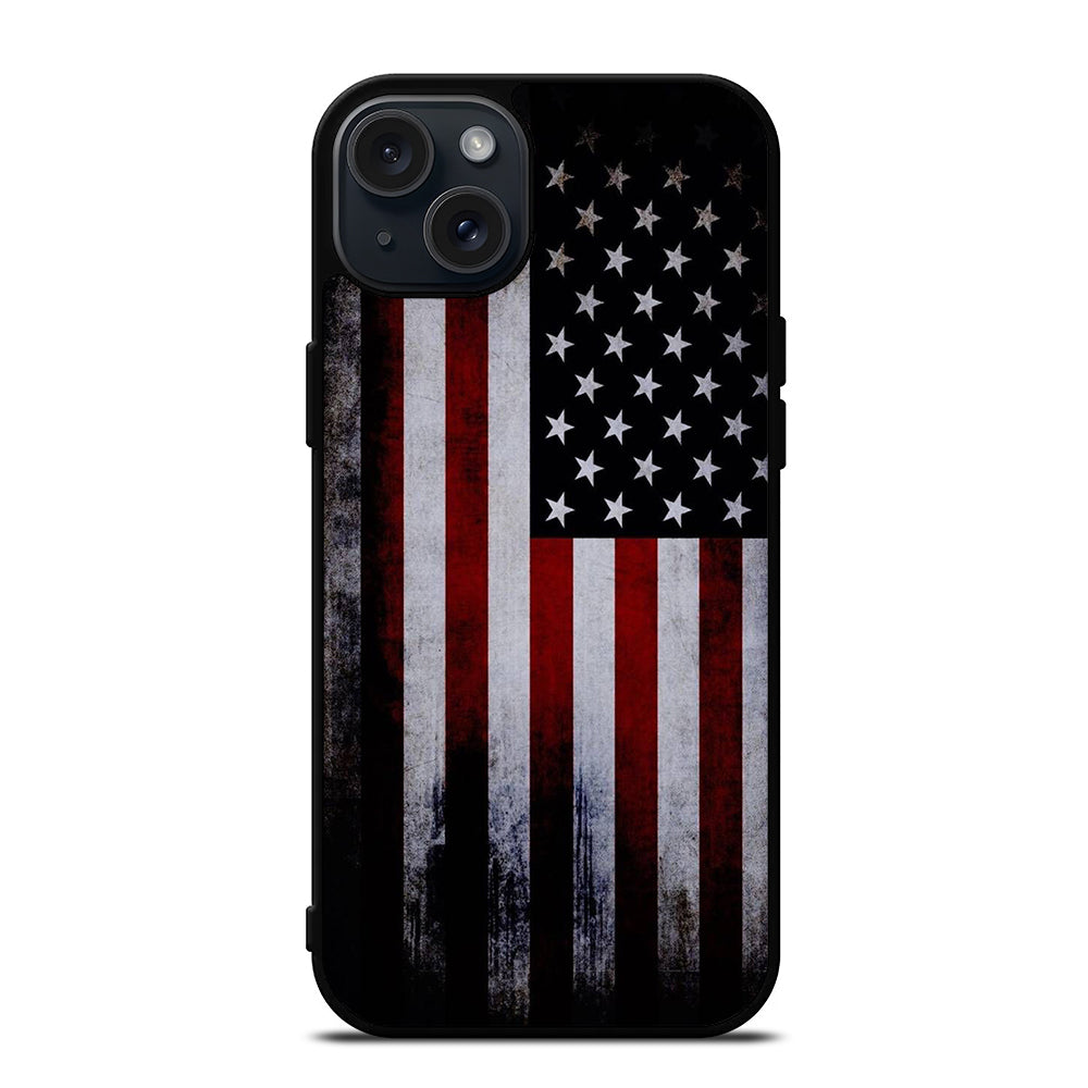 AMERICAN FLAG ART iPhone 15 Plus Case Cover