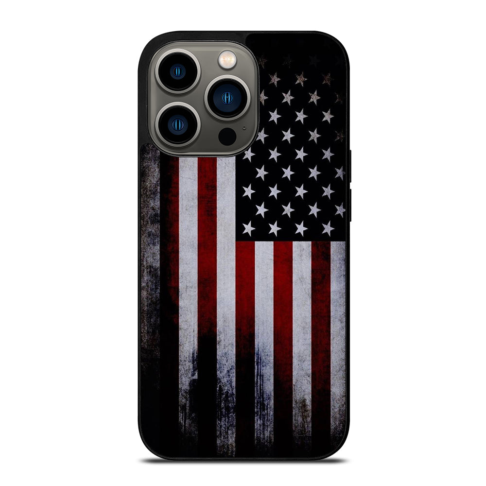 AMERICAN FLAG ART iPhone 13 Pro Case Cover