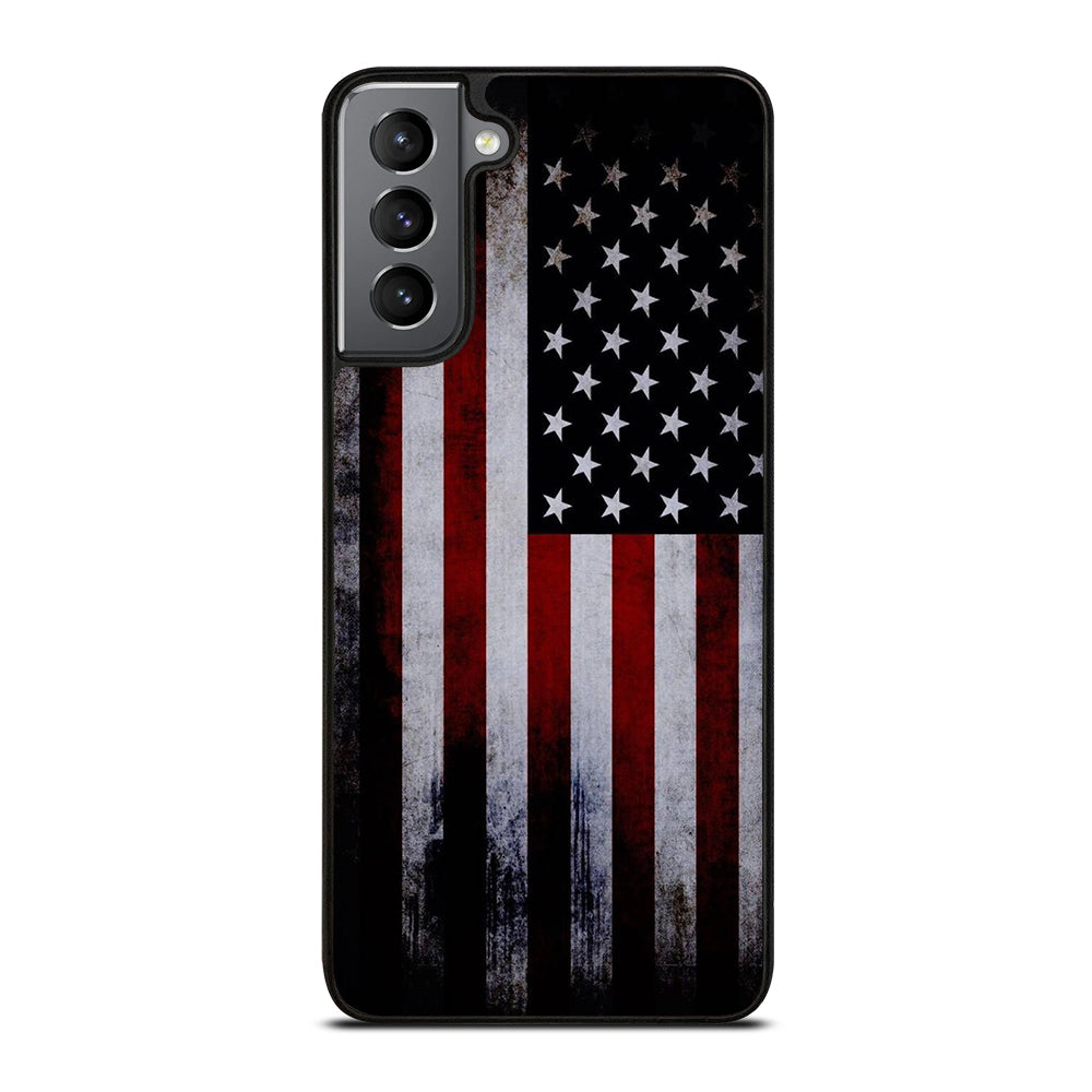 AMERICAN FLAG ART Samsung Galaxy S21 Plus Case Cover