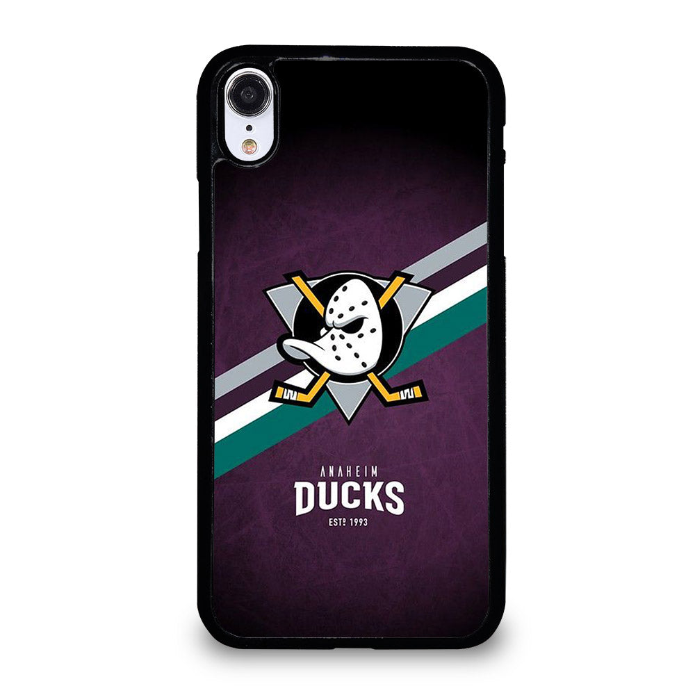ANAHEIM DUCKS FOOTBALL LOGO iPhone XR Case Cover