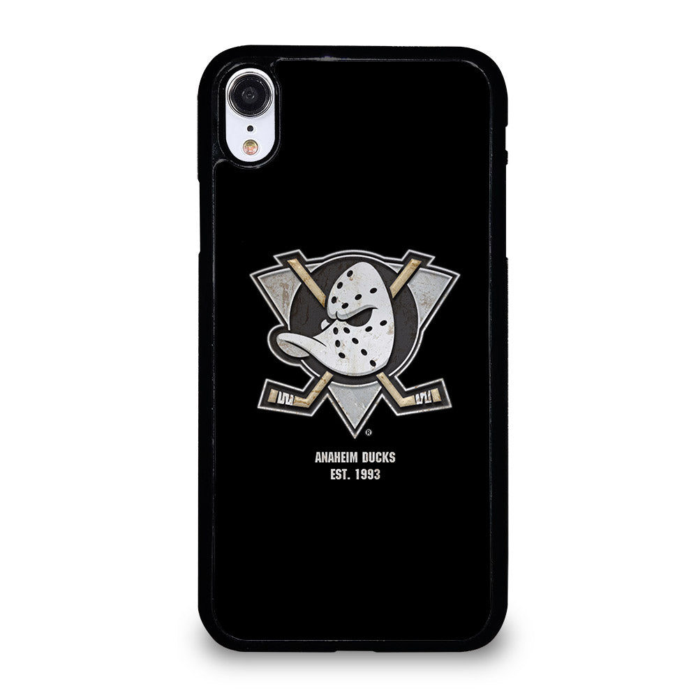 ANAHEIM DUCKS HOCKEY LOGO 4 iPhone XR Case Cover
