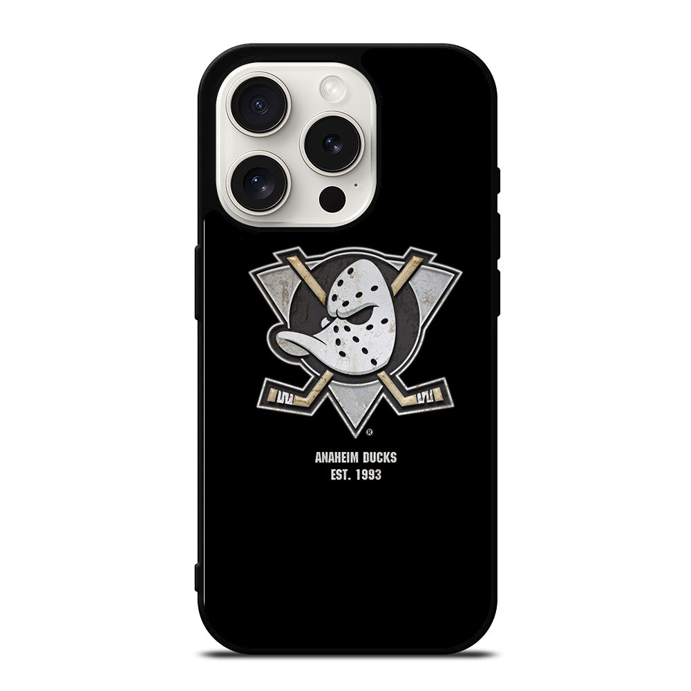ANAHEIM DUCKS FOOTBALL LOGO 2 iPhone 15 Pro Case Cover