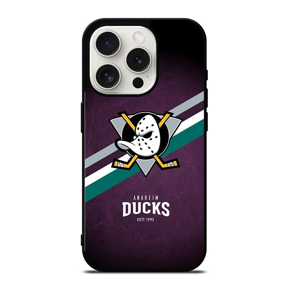 ANAHEIM DUCKS FOOTBALL LOGO iPhone 15 Pro Case Cover