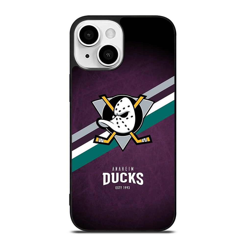 ANAHEIM DUCKS FOOTBALL LOGO iPhone 13 Mini Case Cover