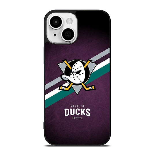 ANAHEIM DUCKS FOOTBALL LOGO iPhone 13 Mini Case Cover