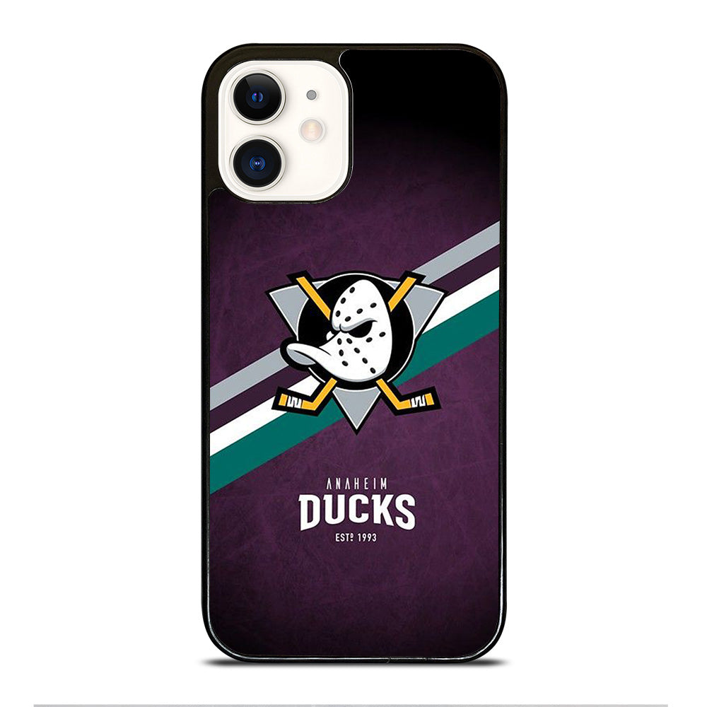 ANAHEIM DUCKS FOOTBALL LOGO iPhone 12 Case Cover