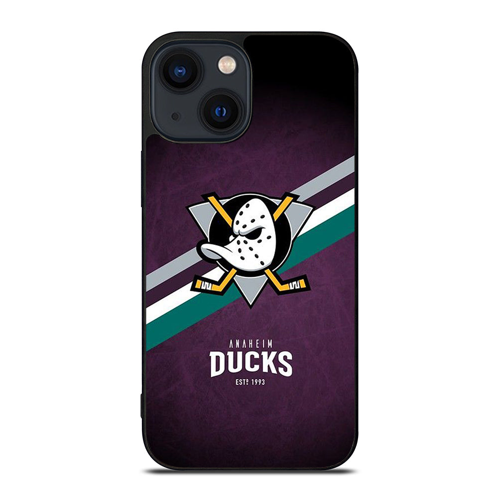 ANAHEIM DUCKS FOOTBALL LOGO iPhone 14 Plus Case Cover