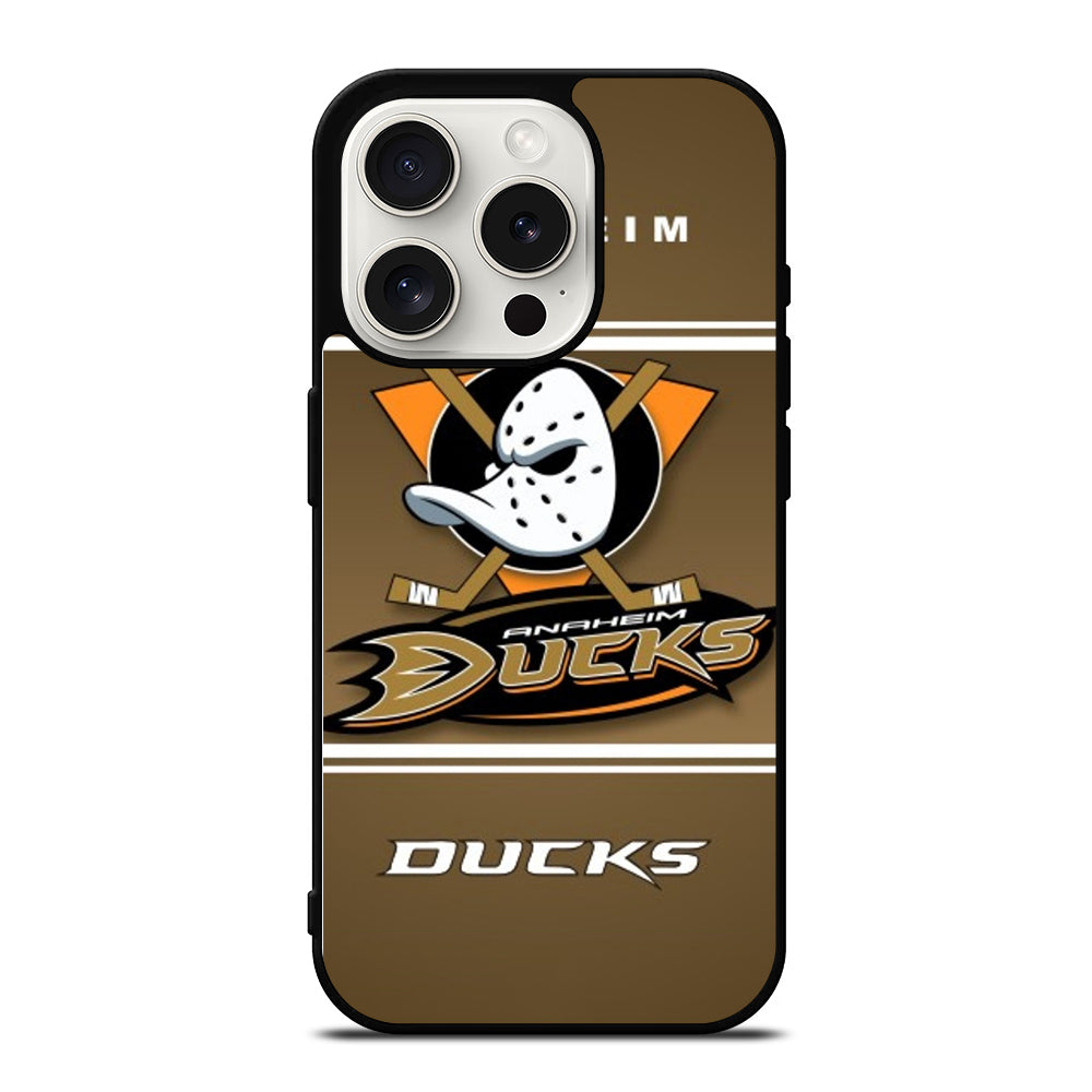 ANAHEIM DUCKS HOCKEY LOGO 3 iPhone 15 Pro Case Cover