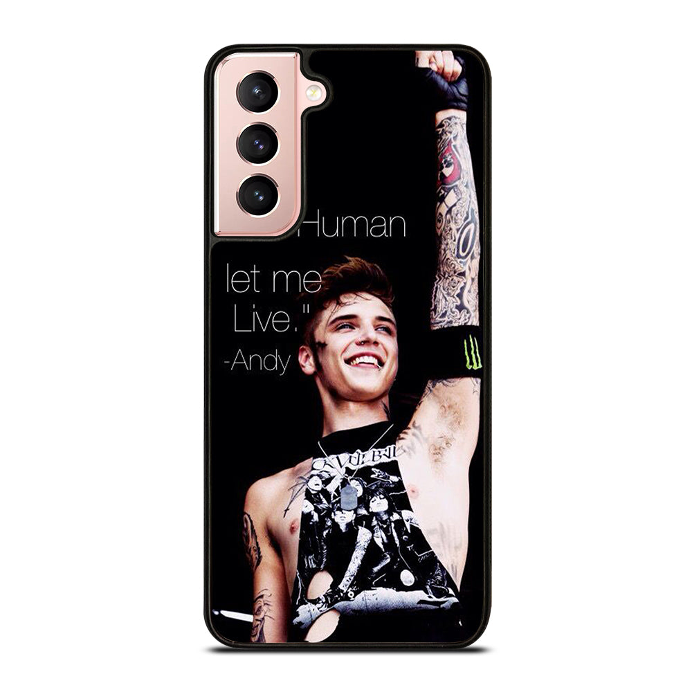 ANDY BIERSACK BLACK VEIL BRIDES QUOTE Samsung Galaxy S21 Case Cover