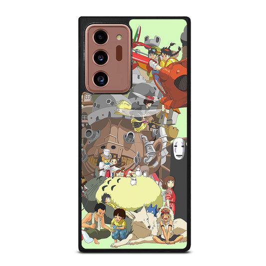 ANIME STUDIO GHIBLI ALL CARACTER Samsung Galaxy Note 20 Ultra Case Cover