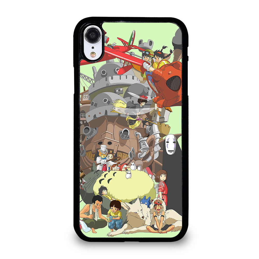 ANIME STUDIO GHIBLI ALL CARACTER iPhone XR Case Cover