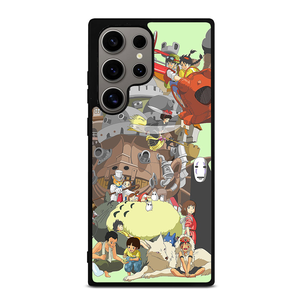 ANIME STUDIO GHIBLI ALL CARACTER Samsung Galaxy S24 Ultra Case Cover