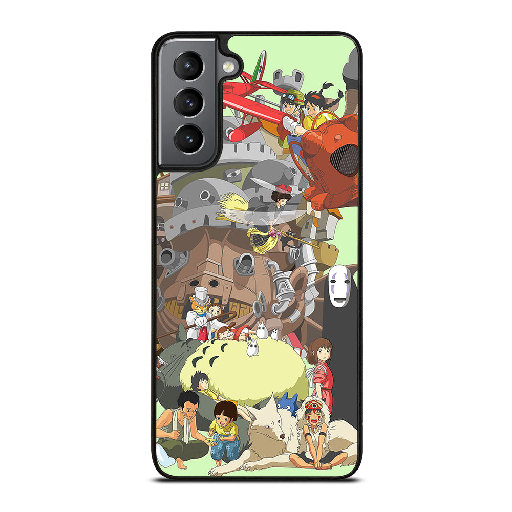 ANIME STUDIO GHIBLI ALL CARACTER Samsung Galaxy S21 Plus Case Cover