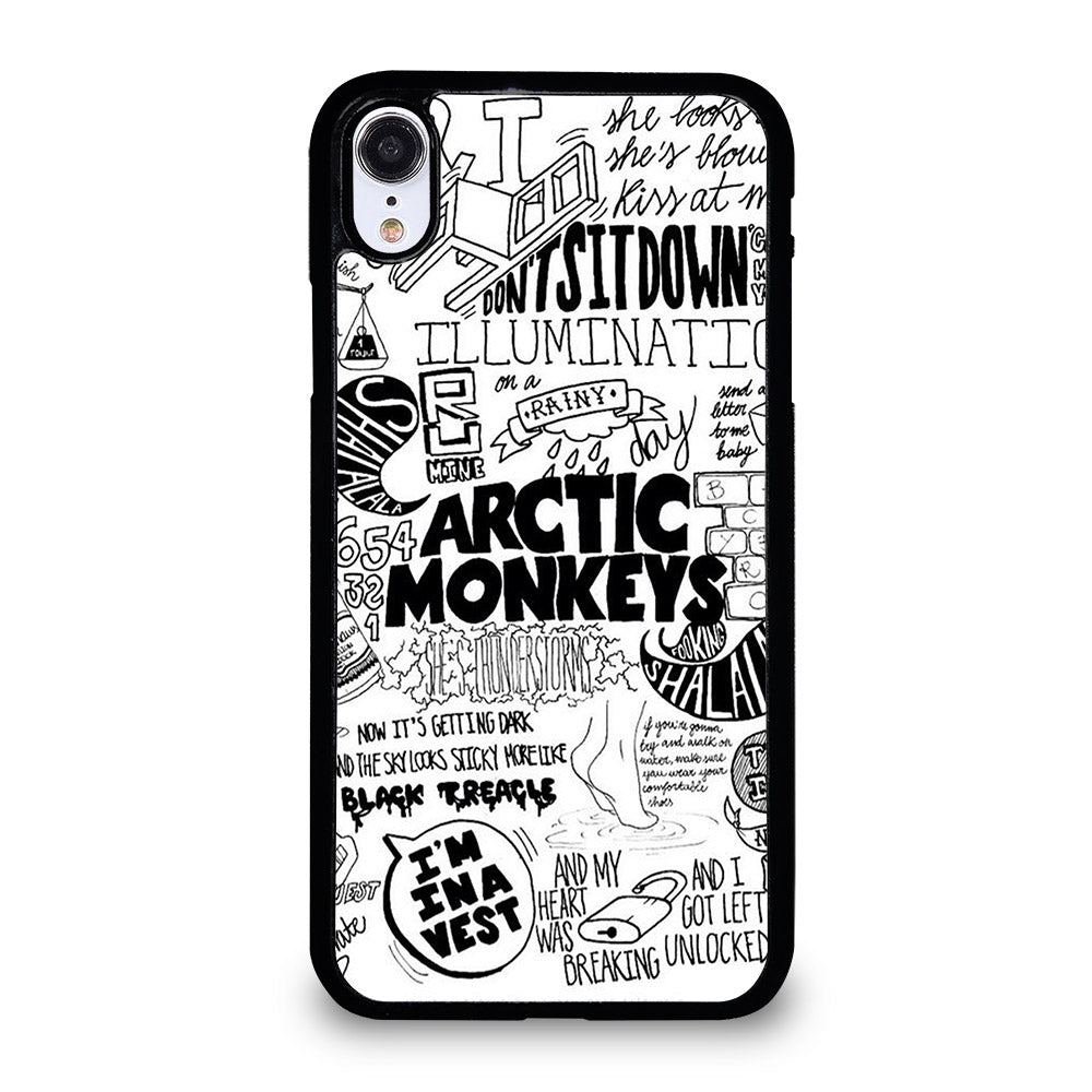 ARCTIC MONKEYS SONGS LYRIC iPhone XR Case Cover