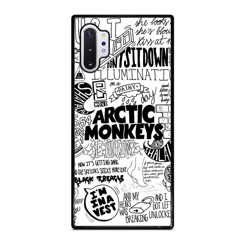 ARCTIC MONKEYS SONGS LYRIC Samsung Galaxy Note 10 Plus Case Cover
